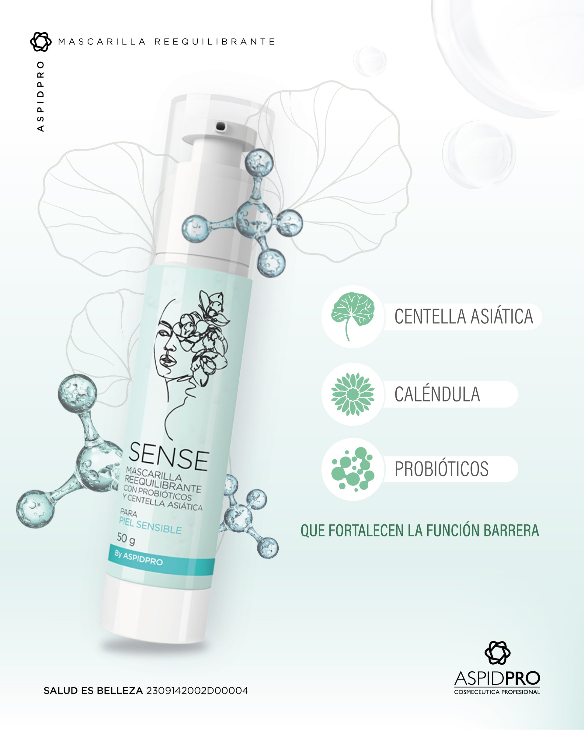 Mascarilla Reequilibrante Piel Sensible